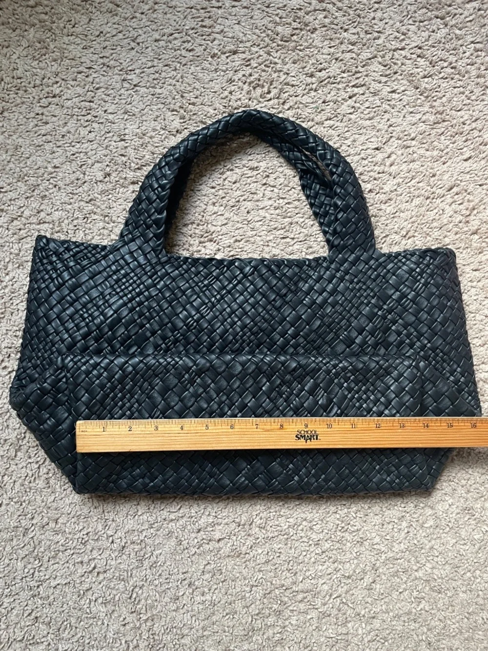 Falor Leather Woven Tote - NEW